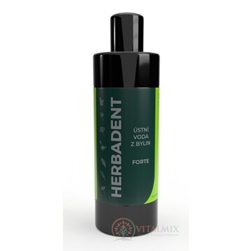 HERBADENT FORTE bylinná ÚSTNA VODA 1x400 ml obrázok