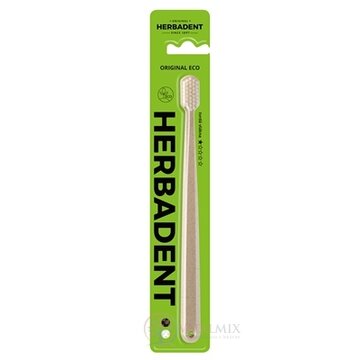 HERBADENT Original ECO Zubná kefka Tvrdá 1x1 ks obrázok