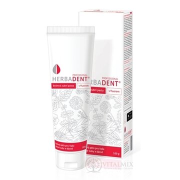 HERBADENT Professional Bylinná zubná pasta s fluorom 1x100 g obrázok