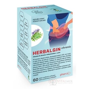 HERBALGIN chronic tbl 1x60 ks obrázok