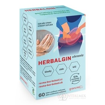 HERBALGIN chronic tbl 1x60 ks obrázok