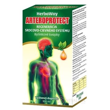 HerbaWay ARTEROPROTECT bylinkové kvapky 1x100 ml obrázok