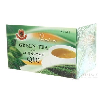 HERBEX Premium GREEN TEA S Q10 zelený čaj 20x1,5 g (30 g) obrázok
