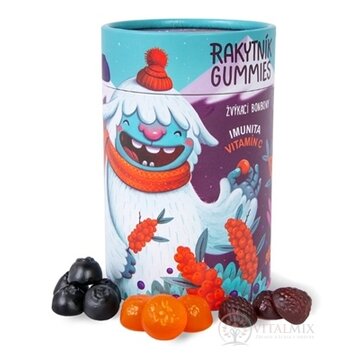 HIMALYO RAKYTNÍK GUMMIES IMUNITA žuvacie cukríky 2x30 ks (60 ks) obrázok