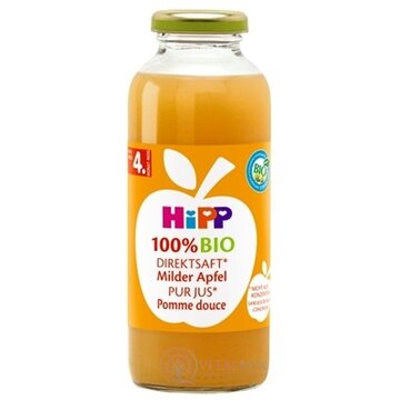 HiPP 100 % BIO Jablková šťava (od ukonč. 4. mesiaca) 1x330 ml obrázok