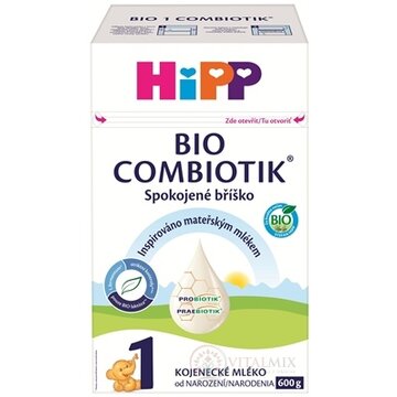 HiPP 1 BIO COMBIOTIK počiatočná mliečna dojčenská výživa (od narodenia) 1x600 g obrázok