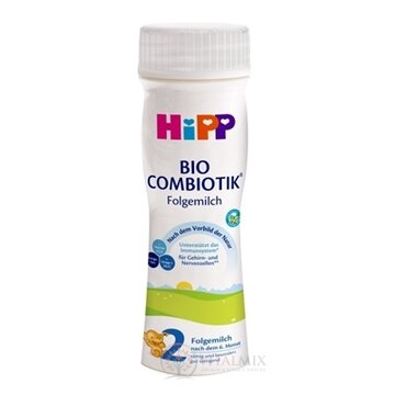 HiPP 2 BIO COMBIOTIK tekutá následná mliečna dojčenská výživa (od ukonč. 6. mesiaca) 1x200 ml obrázok