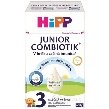 HiPP 3 JUNIOR COMBIOTIK mliečna výživa pre batoľatá (od 1 roka) 1x600 g obrázok