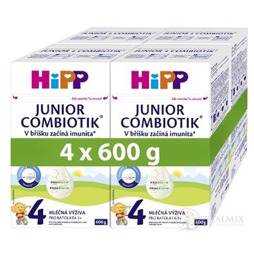 HiPP 4 JUNIOR COMBIOTIK mliečna výživa pre batoľatá (od 2 rokov) 4x600 g obrázok