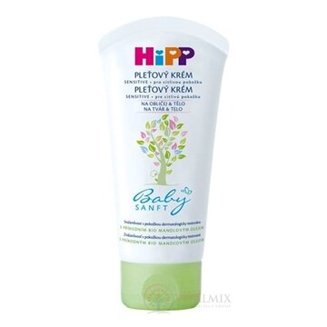 HiPP BabySANFT Pleťový krém sensitive, od narodenia 1x75 ml obrázok