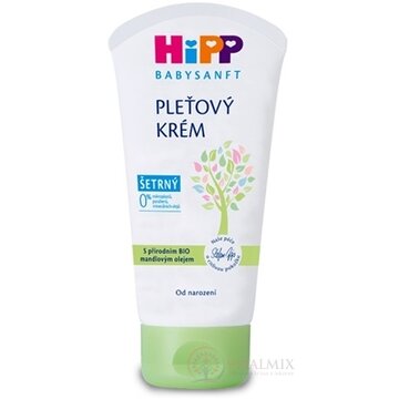 HiPP BABYSANFT Pleťový krém šetrný, s Bio mandľovým olejom (inov.09/2022) 1x75 ml obrázok