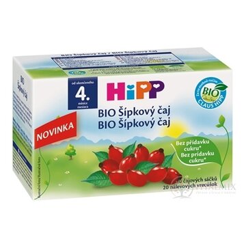 HiPP BIO Šípkový čaj (od ukonč. 4. mesiaca) nálevové vrecúška 20x2 g (40 g) obrázok