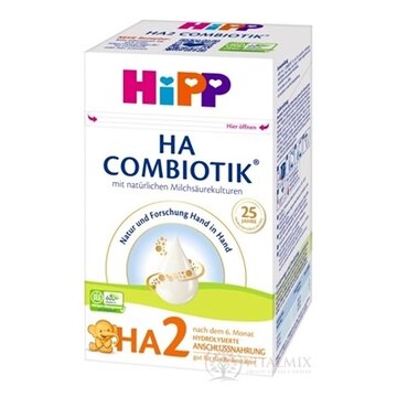 HiPP HA 2 COMBIOTIK (inov.2023) následná mliečna dojčenská výživa (od 6. mesiaca) 1x600 g obrázok