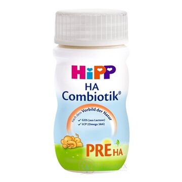 HiPP PRE HA Combiotik tekutá, dietetická dojč. výživa 24x90 ml obrázok