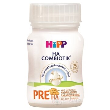 HiPP PRE HA COMBIOTIK tekutá počiatočná dojčenská výživa (inov. 2025) 24x90 ml obrázok