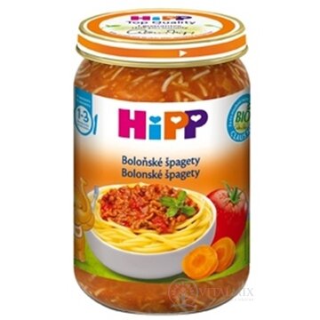 HIPP Príkrm BIO Bolonské špagety nová receptúra 2016, (od ukonč. 1 roka), 1x250 g obrázok