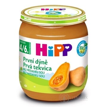 HiPP Príkrm BIO Prvá tekvica (od ukonč. 4./6 mesiaca) 1x125 g obrázok