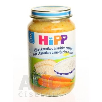 HiPP Príkrm Ryža s karotkou a morčacím mäsom Junior menu (od ukonč. 9. mesiaca) 1x220 g obrázok