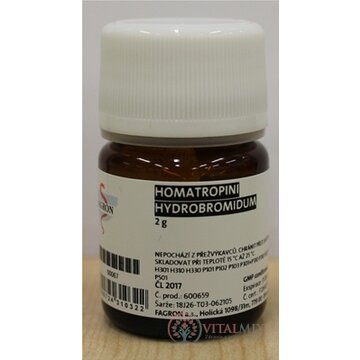 Homatropini hydrobromidum - FAGRON v liekovke 1x2 g obrázok