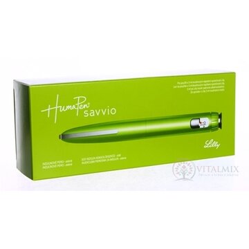 HumaPen Savvio, inzulínové pero zelené, aplikátor inzulínu pre 3 ml náplne, 1x1 ks obrázok