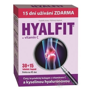 HYALFIT + vitamín C cps 30+15 zadarmo (45 ks) obrázok