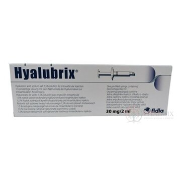 Hyalubrix viskoelastický intraartikulárny roztok 1x2 ml obrázok