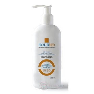 HYALURMED ochranný opaľovací krém s kyselinou hyalurónovou 1x200 ml obrázok