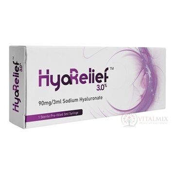 HyaRelief 3,0 % gél hyaluronátu sodného 90 mg v predplnenej striekačke 1x3 ml obrázok