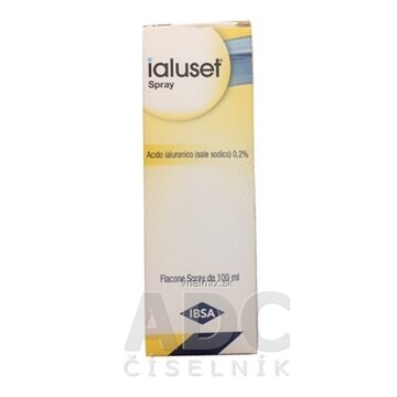 iALUSET SPRAY s obsahom 0,2% hyaluronátu sodného roztok dermálny, ochranný 1x100 ml obrázok