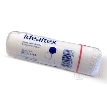 IDEALTEX ovínadlo elastické dlhoťažné (12cm x 5m) 1x1 ks obrázok