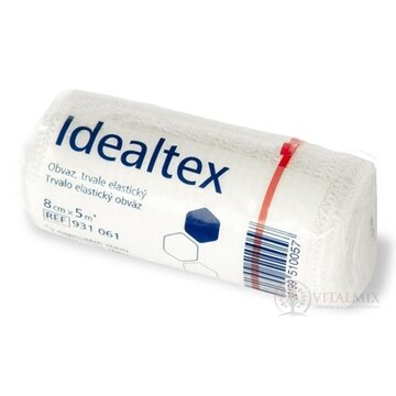 IDEALTEX ovínadlo elastické dlhoťažné (8cm x 5m) 1x1 ks obrázok