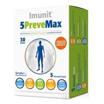 Imunit 5PreveMax tbl (s nukleotidami a betaglukánom) 1x30 ks obrázok
