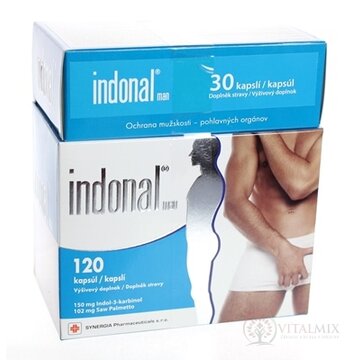 Indonal man akciové balenie cps 120 + Indonal man cps 30 zdarma (150 ks), 1x1 set obrázok