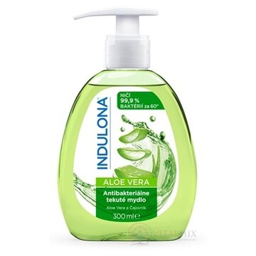 INDULONA Antibakteriálne tekuté mydlo ALOE VERA 1x300 ml obrázok