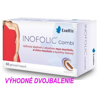 INOFOLIC COMBI 60 gel.cps VÝHODNÉ DVOJBALENIE /2mes obrázok