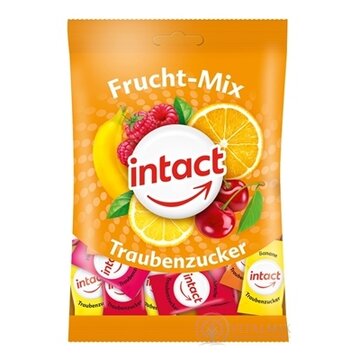 INTACT Frucht - Mix Hroznový cukor pastilky s príchuťou ovocia 1x100 g obrázok