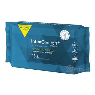 INTIMComfort Vlhčené obrúsky multipack anti-intertrigo komplex 1x25 ks obrázok