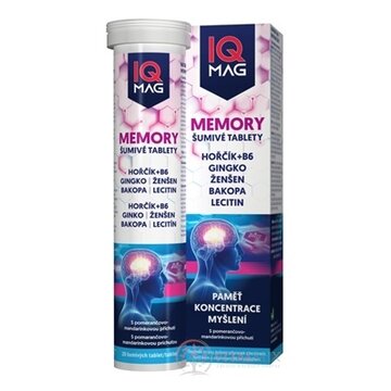 IQ MAG MEMORY šumivé tablety 1x20 ks obrázok