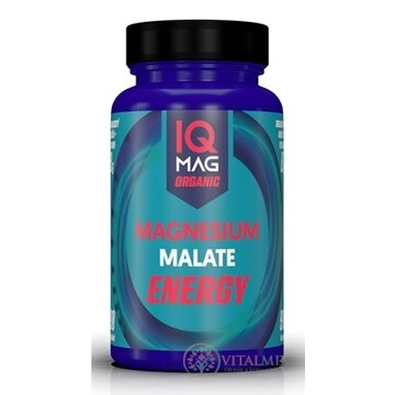 IQ MAG ORGANIC ENERGY Organický HORČÍK+Vitamín B6 cps 1x90 ks obrázok