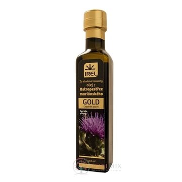 IREL Olej z pestreca mariánskeho GOLD za studena lisovaný 1x250 ml obrázok