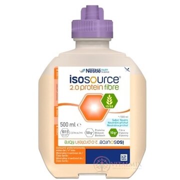 ISOSOURCE 2.0 Protein Fibre neutrálna príchuť 12x500 ml (6000 ml) obrázok