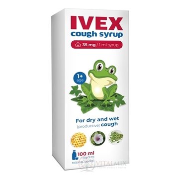 IVEX sirup na kašeľ na suchý a produktívny (od 1 roka) 1x100 ml obrázok