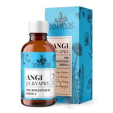 J.V. KVAPKY - ANGI pri bolestiach hrdla 1x50 ml obrázok