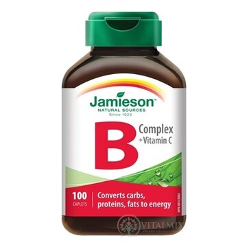 JAMIESON B-KOMPLEX S VITAMÍNOM C tbl 1x100 ks obrázok