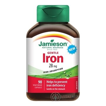 JAMIESON GENTLE IRON KOMPLEX cps 1x90 ks obrázok