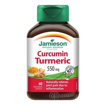 JAMIESON KURKUMÍN 550 mg cps 1x60 ks obrázok