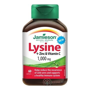 JAMIESON LYZÍN 1 000 mg SO ZINKOM A VITAMÍNOM C tbl 1x60 ks obrázok