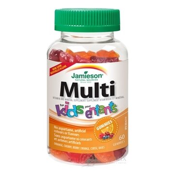 JAMIESON Multi kids GUMMIES želatínové pastilky 1x60 ks obrázok