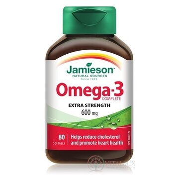 JAMIESON OMEGA-3 COMPLETE cps 1x80 ks obrázok
