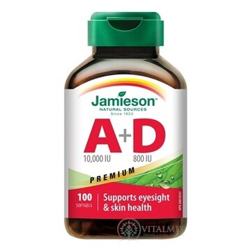 JAMIESON VITAMÍN A + D PREMIUM cps 1x100 ks obrázok